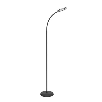 Eglo - Lampadaire LED flexible et dimmable, LED/5,5W/230V, 2700/4000/6500K, noir