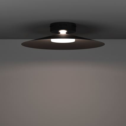 Eglo - Plafonnier LED RGBW dimmable LED/15,5W/230V 2700-6500K Ø 45 cm noir