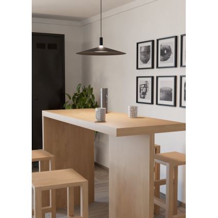 Eglo - Suspension LED RGBW dimmable sur câble LED/15,5W/230V 2700-6500K noir