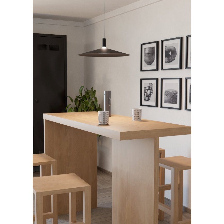 Eglo - Suspension LED RGBW dimmable sur câble LED/15,5W/230V 2700-6500K noir