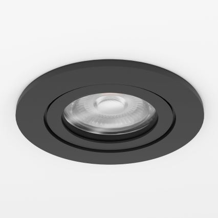Eglo - LED inbouwspot 1xGU10/4,5W/230V zwart