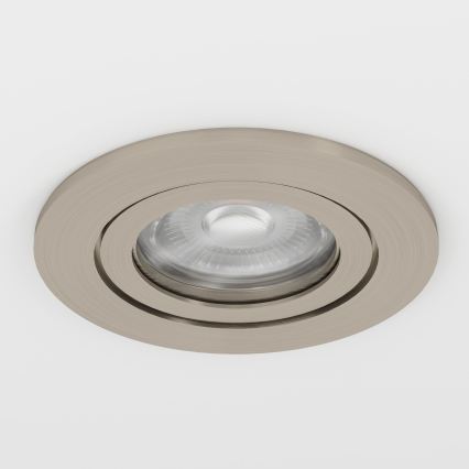 Eglo - LED inbouwspot voor badkamer 1xGU10/4,5W/230V IP44 mat chroom