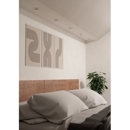 Eglo - Spot LED encastré 1xGU10/4,5W/230V blanc