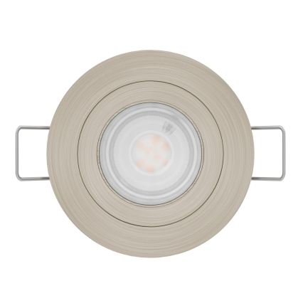 Eglo - LED inbouwspot 1xGU10/4,5W/230V mat chroom