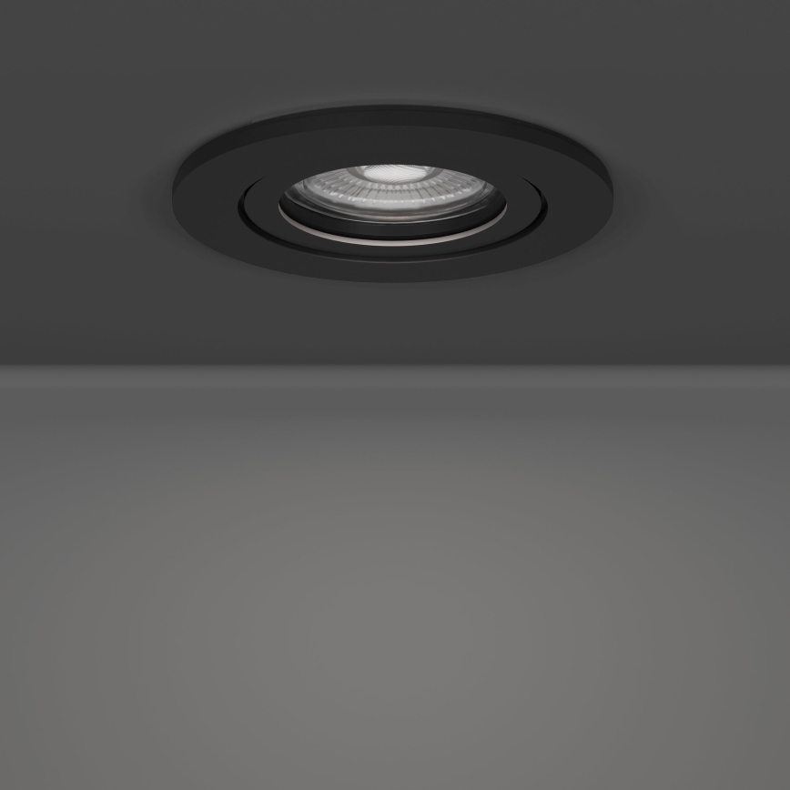 Eglo - Set van 3x LED inbouwspots LED/4,8W/230V 2700/4000/6500K zwart