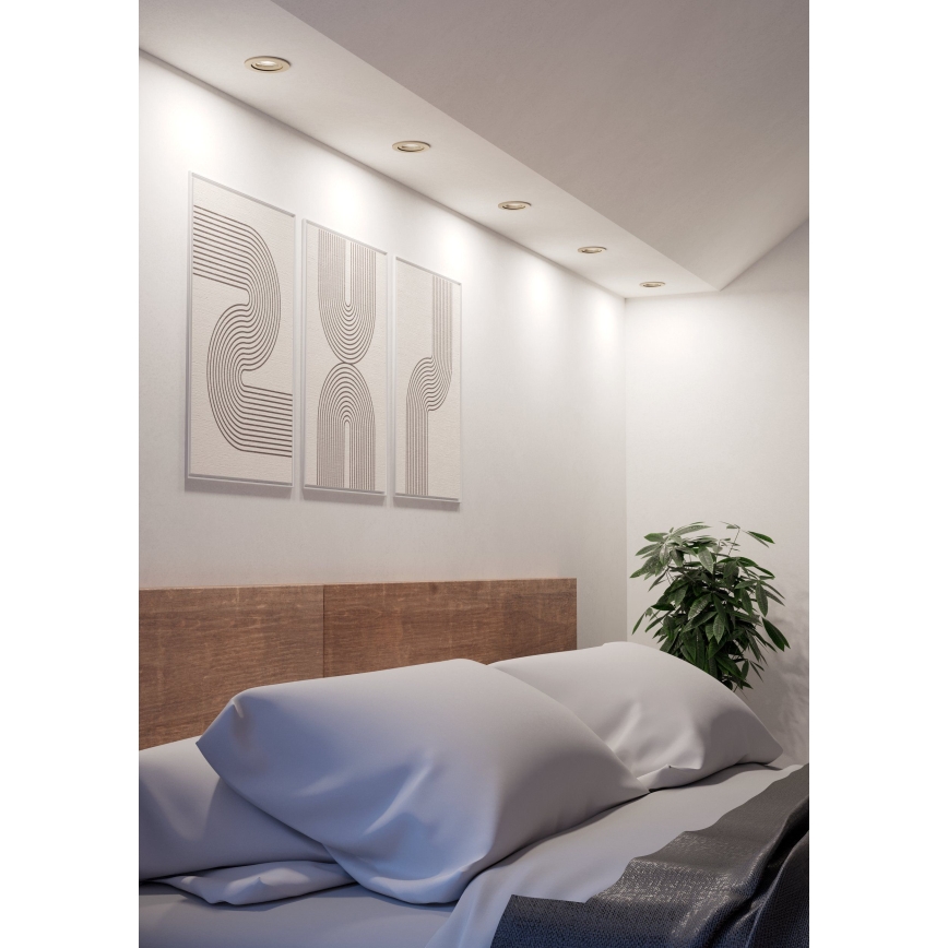 Eglo - Spot encastré LED/4,8W/230V 2700/4000/6500K chrome mat