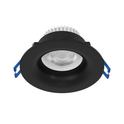 Eglo - LED badkamerspot inbouw LED/4,9W/230V 2700/4000/6500K Ø 8,8 cm IP65 zwart