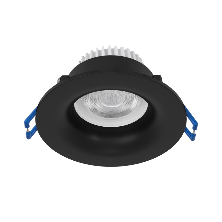 Eglo - LED badkamerspot inbouw LED/4,9W/230V 2700/4000/6500K Ø 8,8 cm IP65 zwart