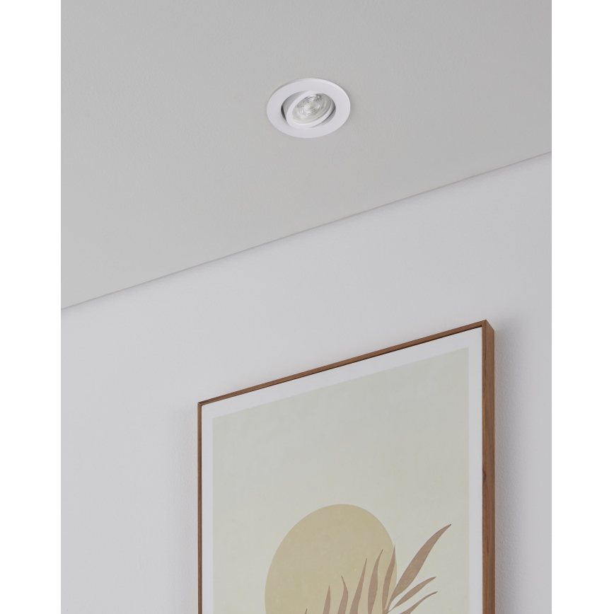 Eglo - Set van 3 dimbare RGBW LED-inbouwspots LED/4,7W/230V 2700-6500K wit