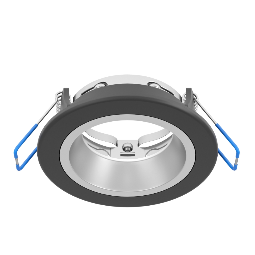 Eglo - Plafonnier LED encastré dimmable pour salle de bains LED/4,8W/230V 2700/4000/6500K IP44 noir