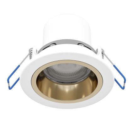Eglo - Plafonnier encastré LED dimmable pour salle de bains/LED/4,8W/230V 2700/4000/6500K IP44 blanc/or
