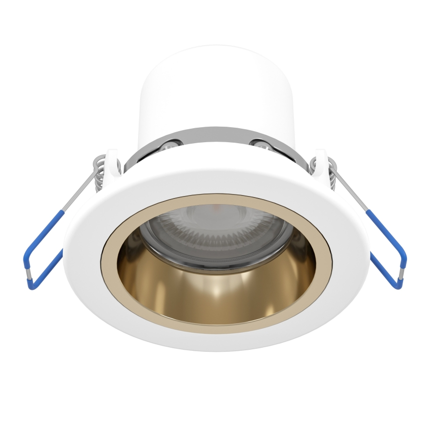Eglo - Plafonnier encastré LED dimmable pour salle de bains/LED/4,8W/230V 2700/4000/6500K IP44 blanc/or