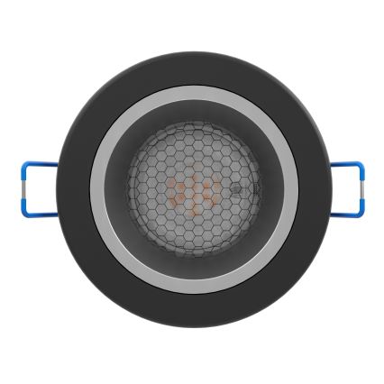Eglo - LED RGBW dimbare inbouwarmatuur voor badkamer LED/4,8W/230V 2700-6500K IP44 zwart