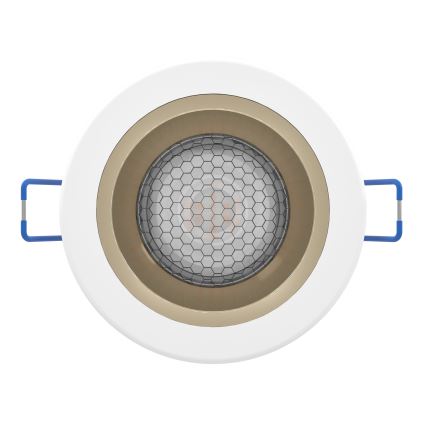 Eglo - RGBW LED dimbare badkamer-inbouwspot LED/4,8W/230V 2700-6500K IP44 wit/goud