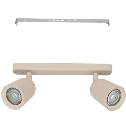 Eglo - Spotlamp 2xGU10/10W/230V beige