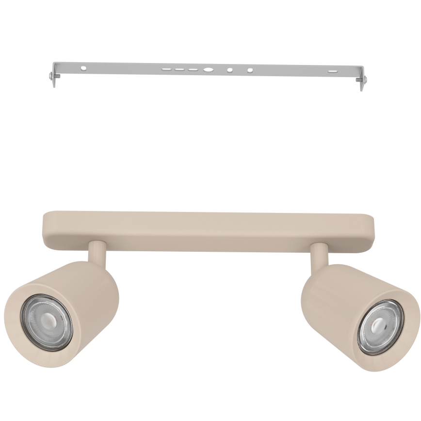 Eglo - Spotlamp 2xGU10/10W/230V beige