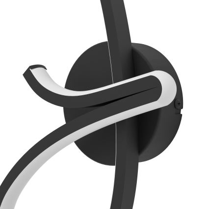 Eglo - LED-wandlamp LED/12W/230V 2700/4000/6500K zwart