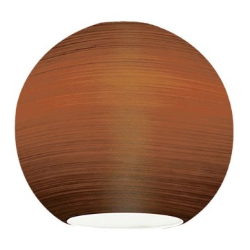EGLO 90251 - Verre de rechange pour suspension, lampe de table, plafonnier et spot MY CHOICE E14 d. 9 cm marron essuyé