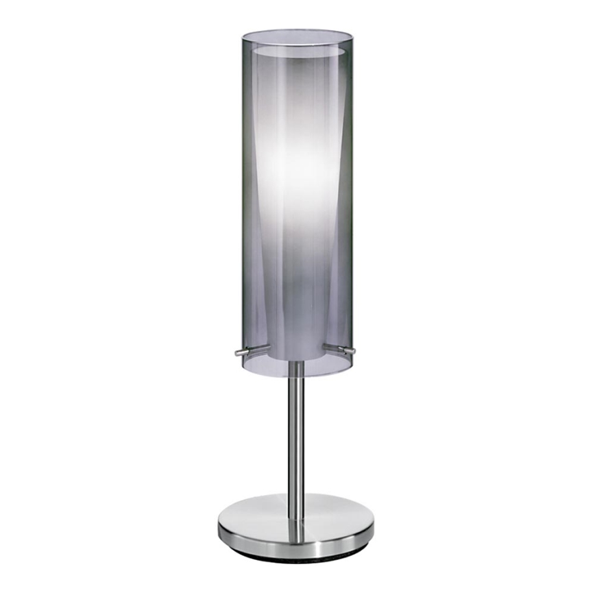 EGLO 90308 - lampe de table PINTO NERO 1 x E27/60W fumé