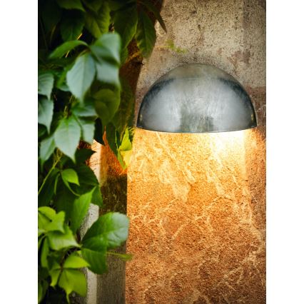 EGLO - Buiten wandlamp 1xE27/40W gegalvaniseerd staal