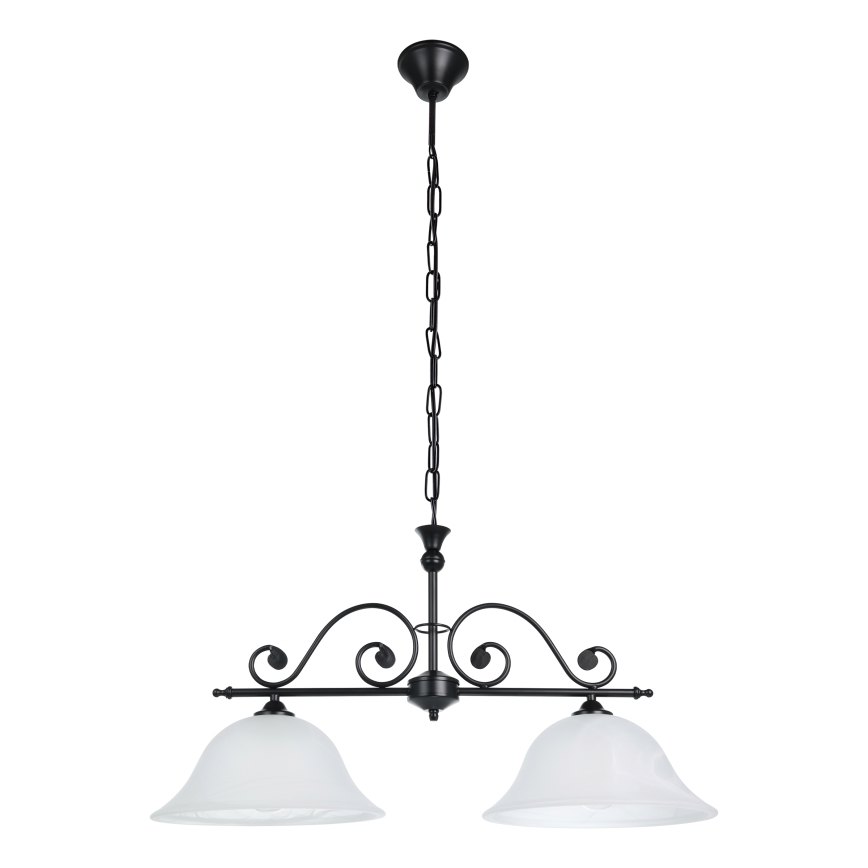 Eglo - Hanglamp aan ketting 2xE27/60W/230V