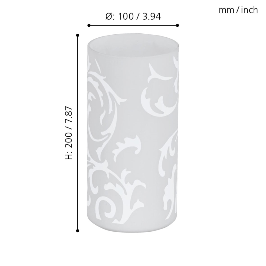 EGLO - Tafellamp 1xE14/60W/230V wit