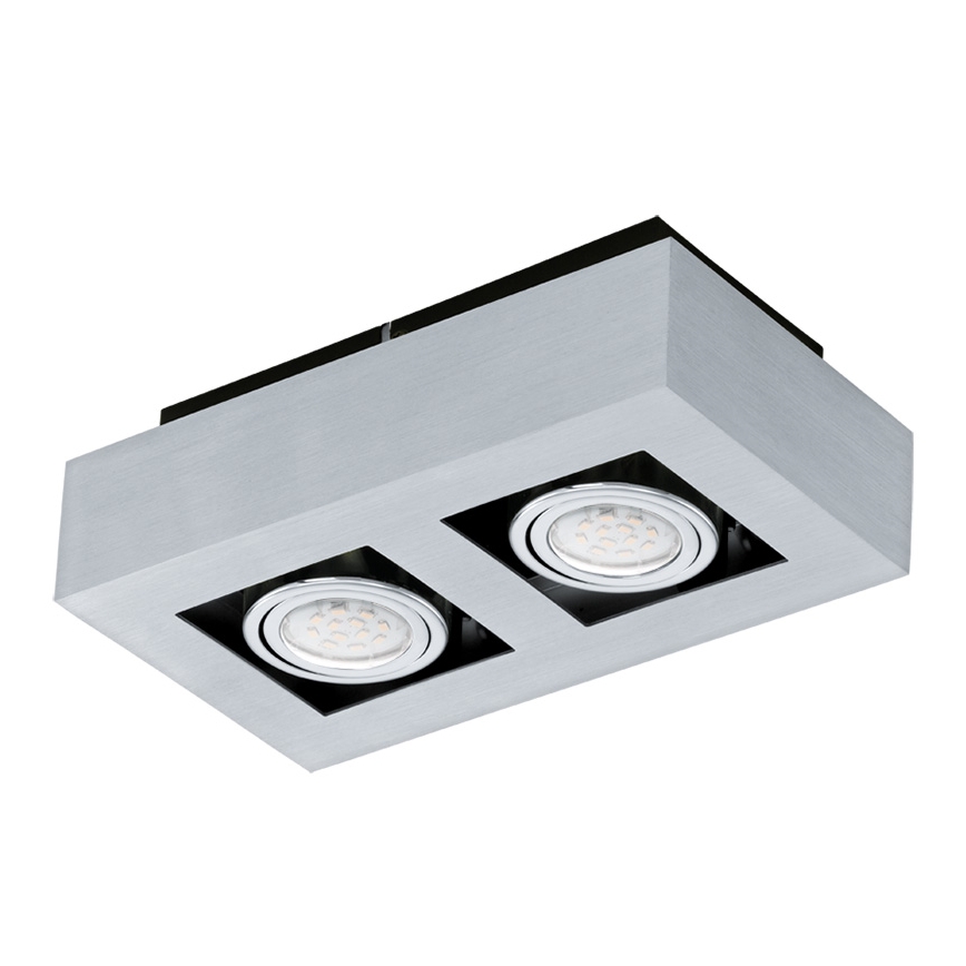 Eglo - LED spot 2xGU10-LED/5W/230V