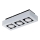 Eglo 91354 - LED Plafondlamp LOKE 1 3xGU10-LED/5W/230V