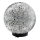EGLO 91638 - Buitenlampje TERRALUNA 1 1xE27/18W zwart / wit IP44