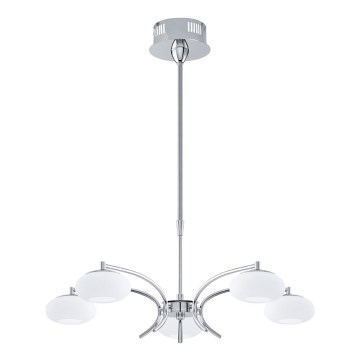 EGLO 91753 - Lustre LED sur tige ALEANDRO 5xLED/6W/230V