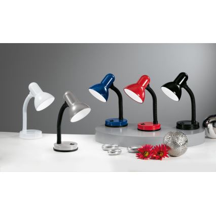 Eglo - lampe de table 1xE27/40W rouge