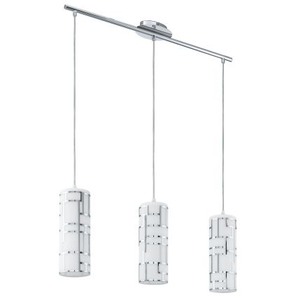 Eglo - Suspension filaire BAYMAN 3xE27/60W/230V