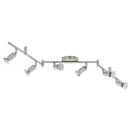 Eglo - Spot 6xGU10-LED/2,8W/230V