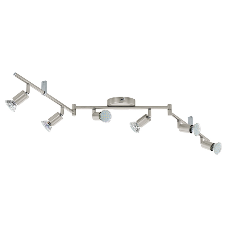 Eglo - Spot 6xGU10-LED/2,8W/230V