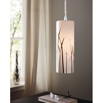 Eglo 92739 - Hanglamp RIVATO 1xE27/60W/230V