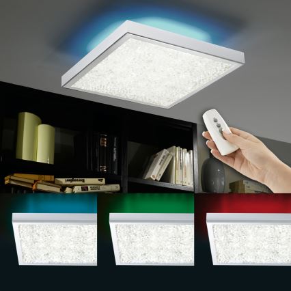 Eglo 92781 - plafonnier LED CARDITO LED/19W/230V + 4xLED/3W/230V