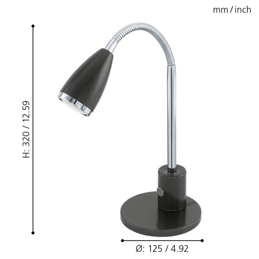 Eglo - Lampe de table LED 1xGU10/3W/230V