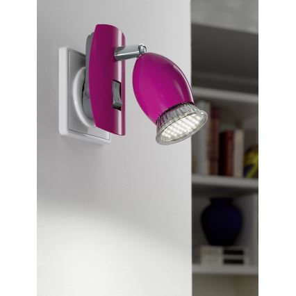 Eglo 92922 - Lampe LED à brancher BRIVI 1 1xGU10-LED/3W/230V