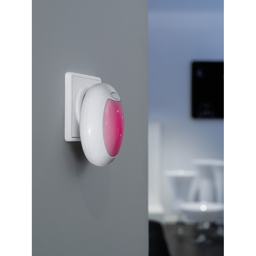 Eglo - Lampe LED RVB à brancher sur prise 3xLED/0,6W/230V