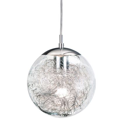 Eglo 93073 - LUBERIO hanglamp met kabel 1xE27/60W/230V Ø 25 cm