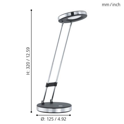 Eglo - LED Tafellamp LED/3W/230V