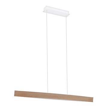 Eglo 93342 - LED hanglamp FORNES LED/24W/230V eiken