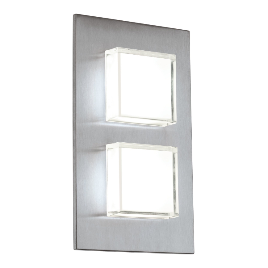 Eglo 93365 - LED Wandlamp voor buiten PIAS 2xLED/2,5W/230V IP44