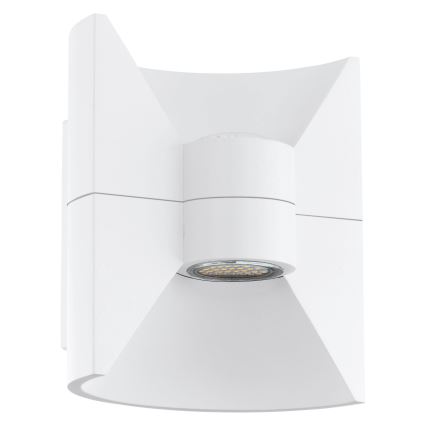Eglo 93367 - REDONDO LED buitenwandlamp Wit 2xLED-SMD/2,5W/230V IP44