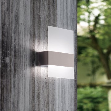 Eglo 93438 - Luminaire d'extérieur LED NADELA 2xLED/2,5W/230V IP44