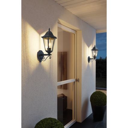 Eglo - Buitenwandlamp 1xE27/60W/230V IP44