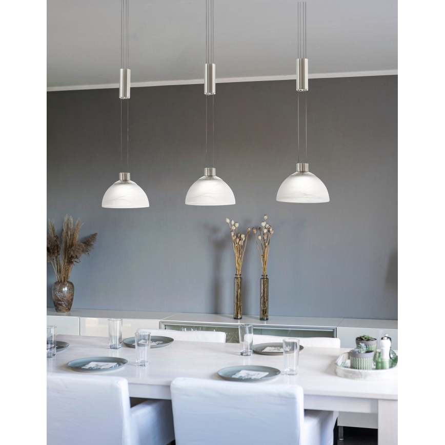 Eglo 93468 - LED Hanglamp MONTEFIO 3xLED/6W/230V