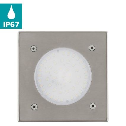 Eglo - Spot extérieur LED encastrable dans le sol LED/2,5W/230V IP67