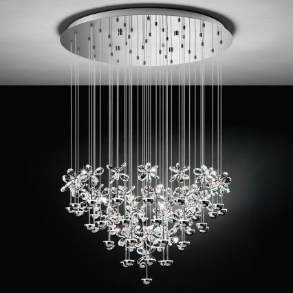 Eglo 93661 - LED Hanglamp aan kabel PIANOPOLI 43xLED/2,5W/230V