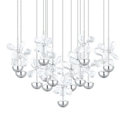 Eglo 93662 - LED-kroonluchter aan kabel PIANOPOLI LED/44W/230V